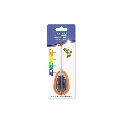 Cralusso víztiszta Rocket +Töltő method kosár szett 30 g 1+1 db