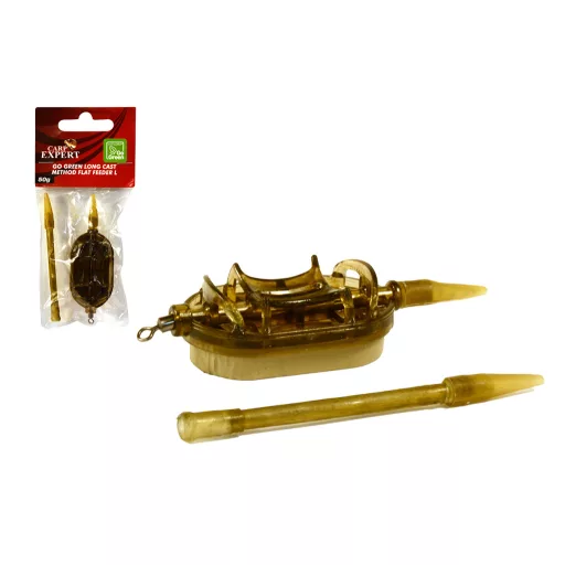 Carp Expert Go Green Long Cast L method feeder kosár 30 g