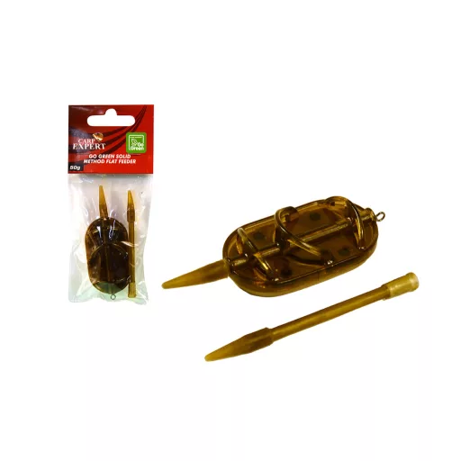 Carp Expert Go Green Solid method feeder kosár 60 g
