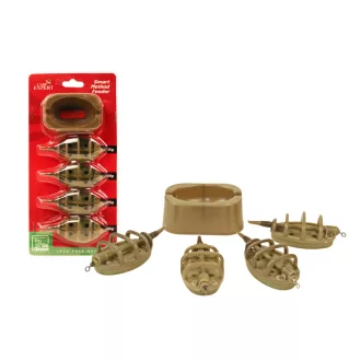   Carp Expert Smart tömködővel Go Green method kosár szett 15 g + 20 g + 25 g + 35 g