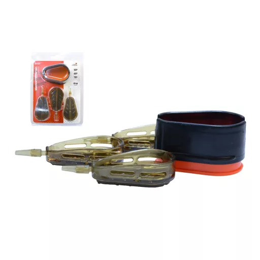 Carp Expert Drop Töltővel method kosár szett 30 g + 40 g + 50 g