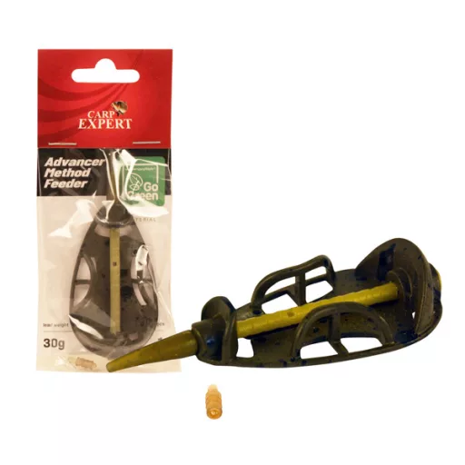 Carp Expert Advancer Go Green cink ötvözet method feeder kosár 30 g