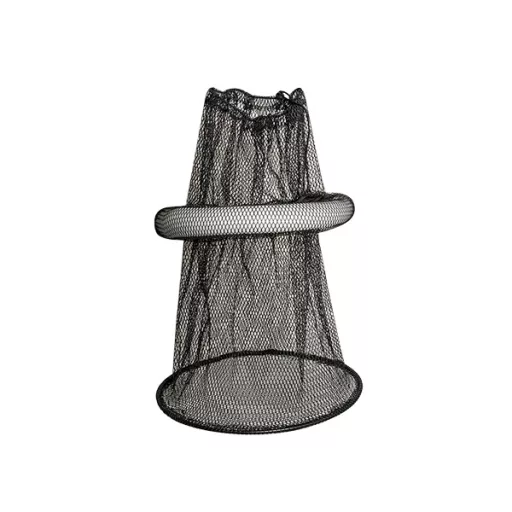 EnergoTeam 50 cm Ø 40 cm gumírozott lebegő csalihaltartó háló