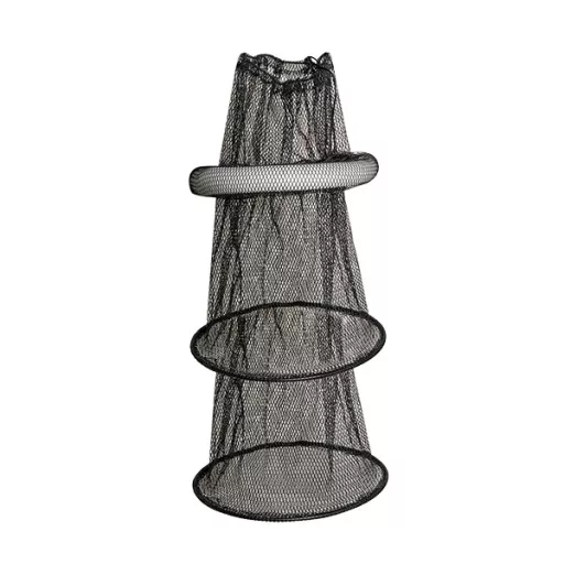 Koós 120 cm Ø 40 cm gumírozott lebegő csalihaltartó háló
