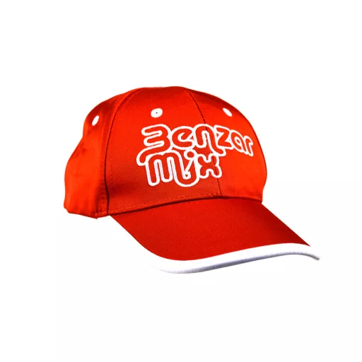 Benzár Mix piros baseball sapka