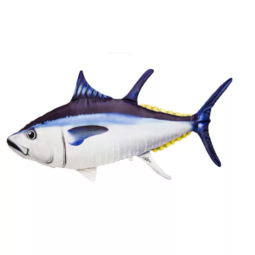 EnergoTeam atlanti kékúszójú tonhal alakú párna, óriás, 100 cm