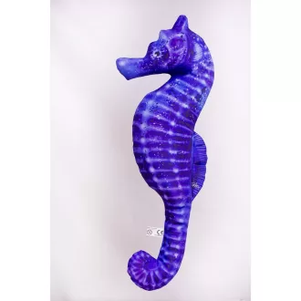 EnergoTeam csikóhal alakú párna, Baby, kék, 40 cm