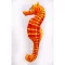 EnergoTeam csikóhal alakú párna, Baby, narancssárga, 40 cm