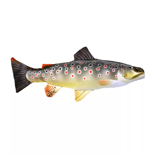 EnergoTeam sebes pisztráng alakú párna, Mini, 35 cm