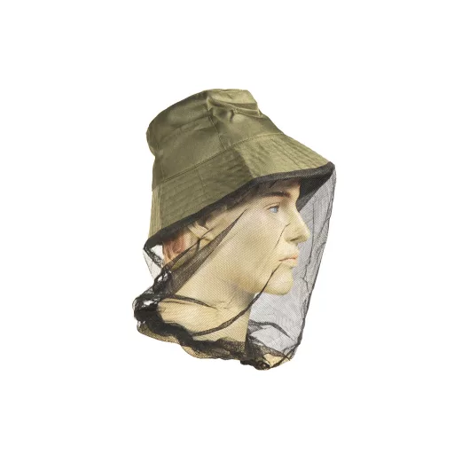 Outdoor Szúnyoghálós Sapka Olaj Zöld
