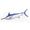 EnergoTeam fekete marlin alakú párna, 118 cm