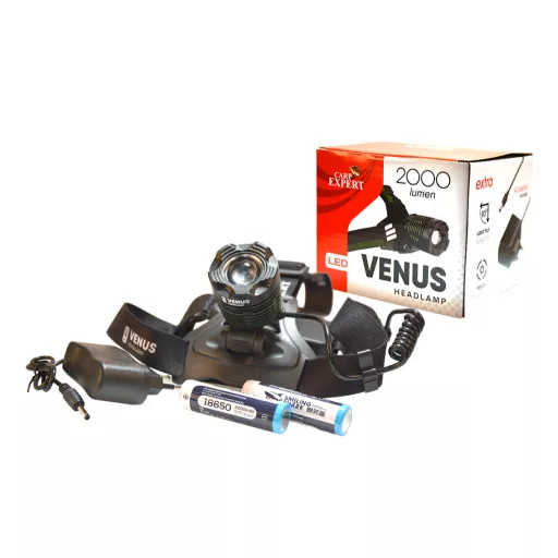 Carp Expert Venus akkus fejlámpa