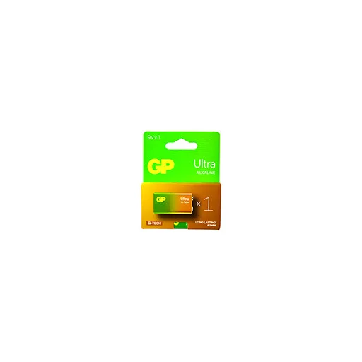 GP Batteries Gp Ultra Alkaline 1604AU 9V Block Tartós elem