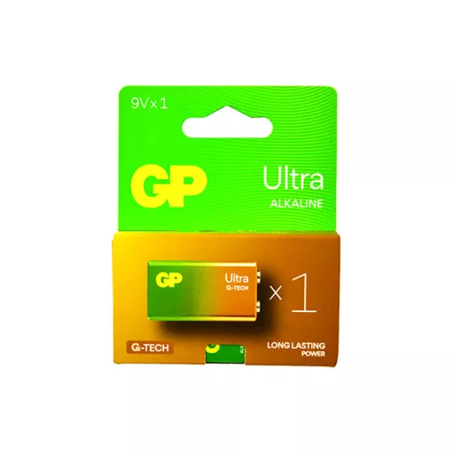 GP Batteries Gp Ultra Alkaline 1604AU 9V Block Tartós elem