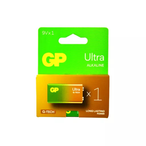 GP Batteries Gp Ultra Alkaline 1604AU 9V Block Tartós elem