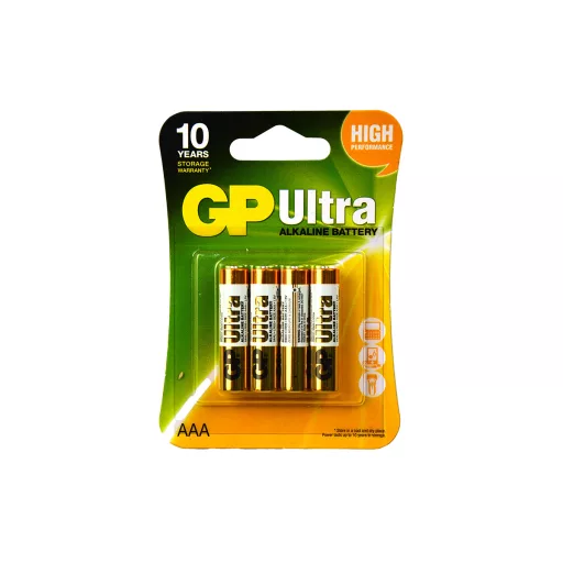 GP Batteries Gp Ultra G-tech Alkáli AAA Mikró 4 db Bliszter elem