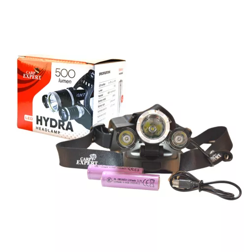 Carp Expert Hydra fejlámpa
