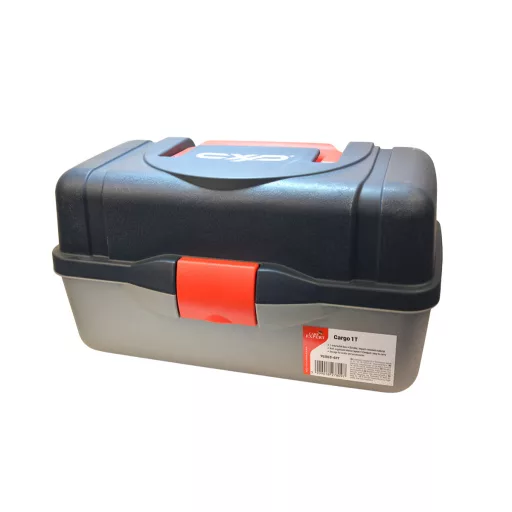 Carp Expert Neo 1-TRAY Tálcás 35,5 × 19,5 × 19 cm szerelékes láda