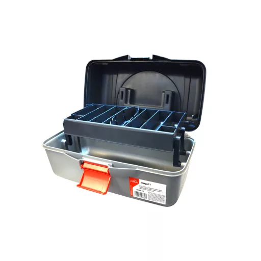 Carp Expert Neo 1-TRAY Tálcás 35,5 × 19,5 × 19 cm szerelékes láda