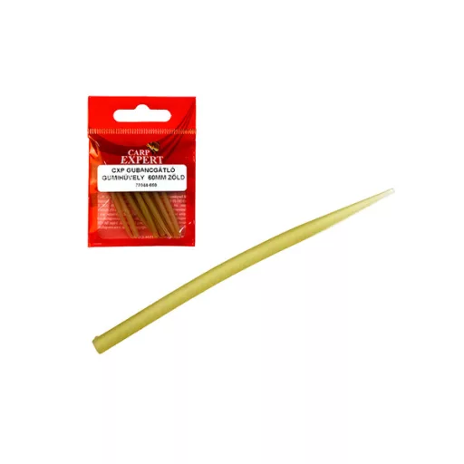 Carp Expert Gubancgátló Gumihüvely 60 mm zöld gubancgátló cső