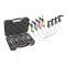 Carp Expert 4 db sárga/piros/zöld/kék LED-es láncos swinger szett