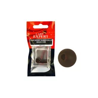   Carp Expert ütköző gyöngy 3 mm Doboz barna ütköző gyöngy 25 db/csomag