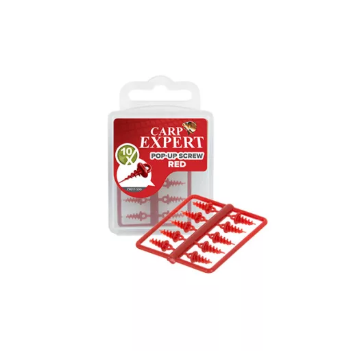 Carp Expert Pop-up Csavar piros csalicsavar