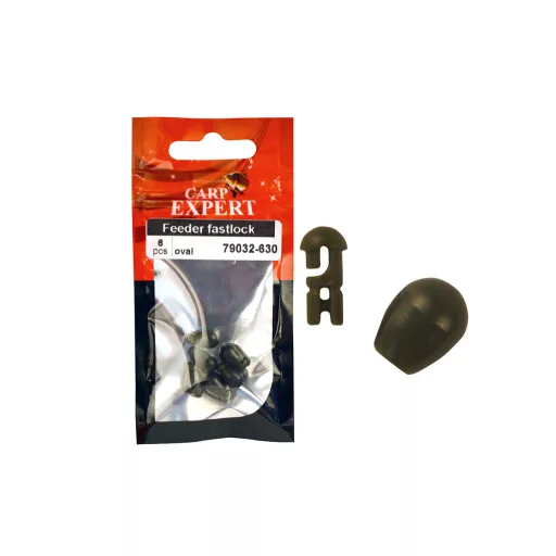 Carp Expert feeder Gyorskapocs Ovál Kicsi előkerögzítő