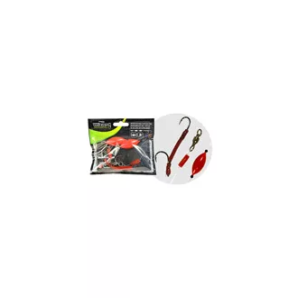   Wizard Monster River dupla Upose PRO Monobraid 4+4 g 7/0+9/0 Round ragadozóhalas szerelék