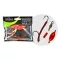 Wizard Monster River dupla Upose PRO Monobraid 4+4 g 7/0+9/0 Round ragadozóhalas szerelék
