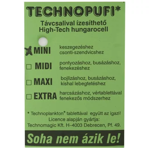 Technomagic Technopufi Színes Mini Vanília pufi