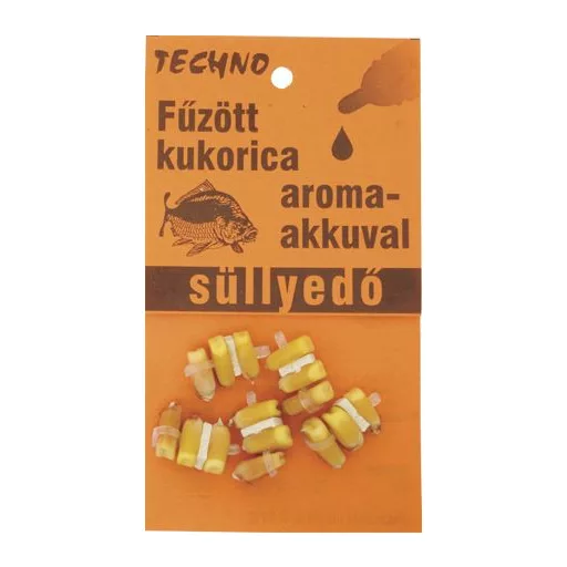 Technomagic Techno Aroma Akkus Fűzött Kukorica Lebegő Vanília imitációs horogcsali