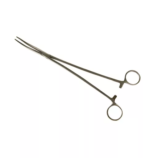 EnergoTeam 25 cm Hajlított érfogó csipesz