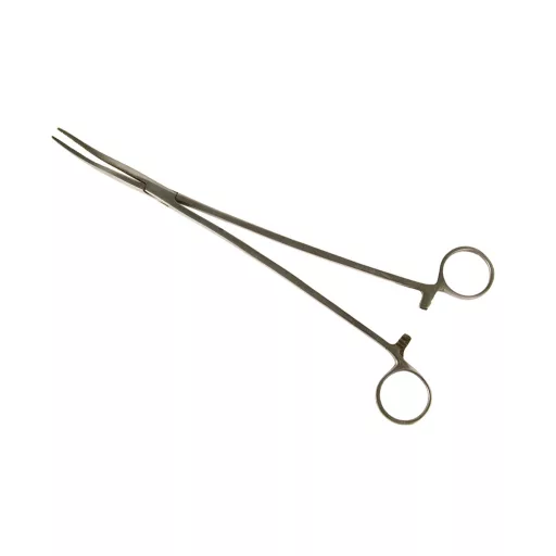 EnergoTeam 25 cm Hajlított érfogó csipesz