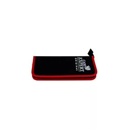 Carp Expert Fekete - piros előketartó 31 × 14,5 cm