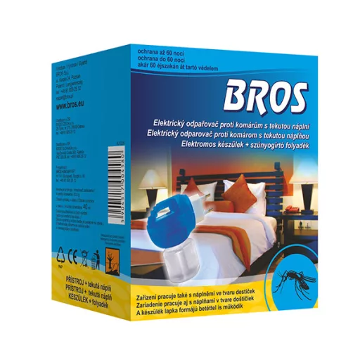 Bros Elektromos Készülék+ Szúnyogirtó Folyadék