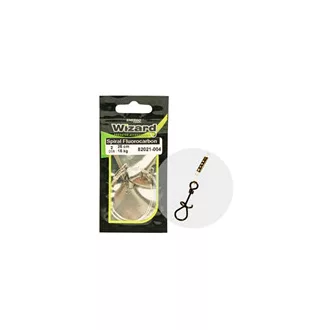   Wizard Spirál 2 Fluorocarbon 9 kg 25 cm fluorocarbon előke 2 db/csomag