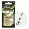 Wizard Spirál 2 Fluorocarbon 9 kg 25 cm fluorocarbon előke 2 db/csomag