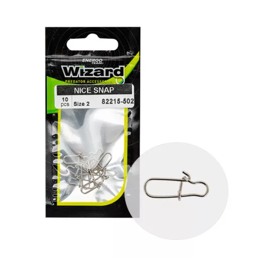 Wizard Nice 1-ES fastlock kapocs 10 db/csomag