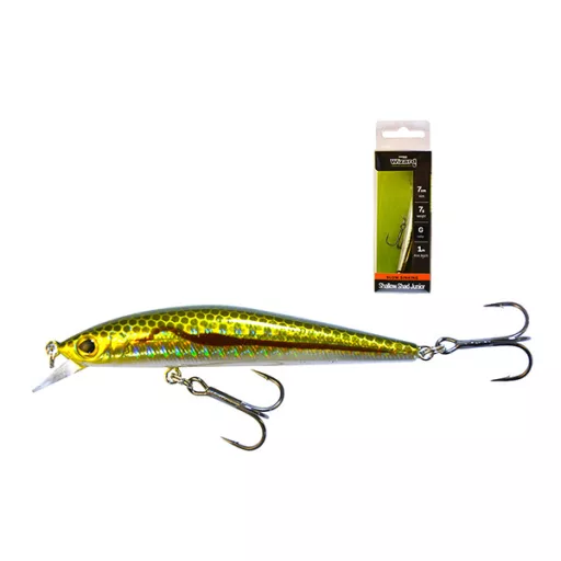 Wizard Shallow Shad Junior Slow 1 m G G 7 cm 7 g süllyedő minnow wobbler