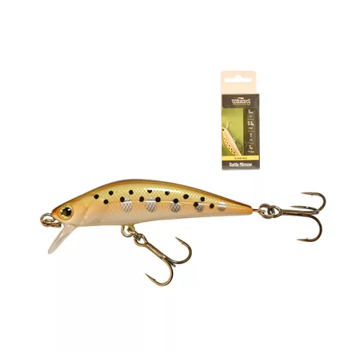 Wizard Rattle Minnow 1 m WY 5 cm 3,5 g süllyedő minnow wobbler