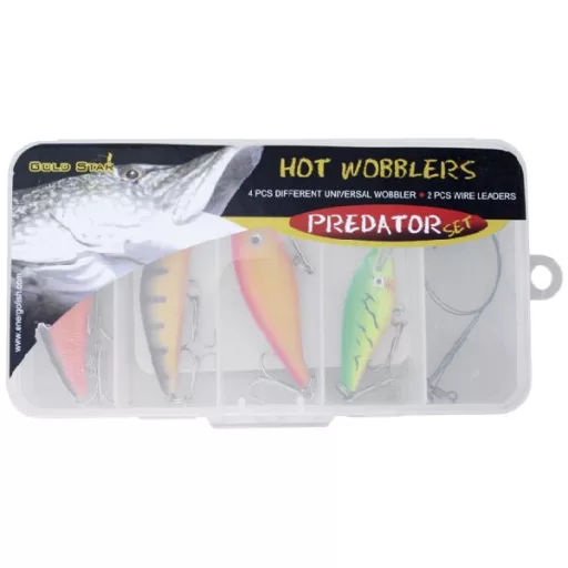 Kamasaki Hot wobbler szett 4+2 db