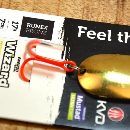 Wizard Strike+runex bronz 7 cm 14 g támolygó villantó