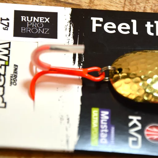 Wizard Strike+runex bronz 7 cm 14 g támolygó villantó
