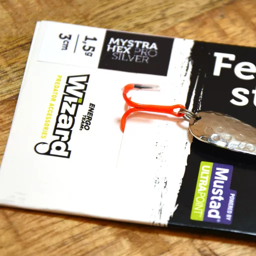 Wizard Strike+mystra Hex Pro ezüst 3 cm 1,5 g támolygó villantó