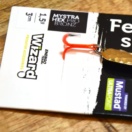Wizard Strike+mystra Hex Pro ezüst 3 cm 1,5 g támolygó villantó