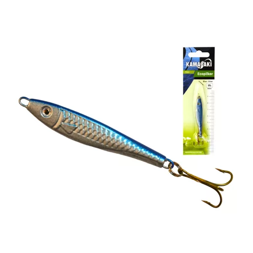 Kamasaki Ecopilker kék-ezüst 40 g pilker