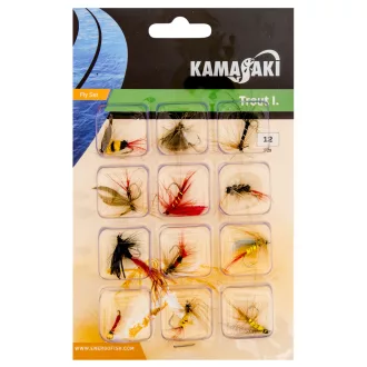 Kamasaki Fly Set 010 12 db/csomag műlégy