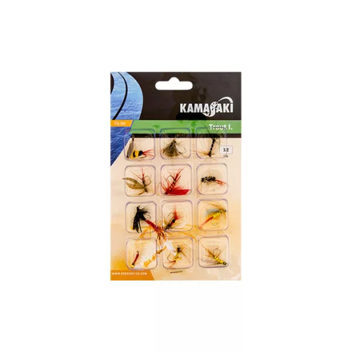 Kamasaki Fly Set 010 12 db/csomag műlégy