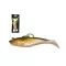 Wizard Swimbait Paddle Shad 3 Inch Realgold gumihal